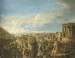 A view of Tivoli with the Temple of Vesta  
