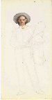 Study of a young tennis player  