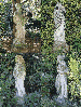 SERIE DI SCULTURE IN PIETRA RAFFIGURANTI LE QUATTRO STAGIONI, ITALIA DEL NORD, INIZI SECOLO XVIII 
