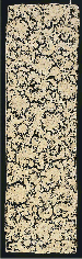 A panel of Gros Point de Venise needlelace, featuring scrolling acanthus leaves and exotic flower blooms, having a variety of filling stitches and some raised work--25 x 7in. (64cm x 18cm.), some later restorations, Italian circa 1670