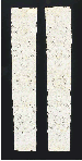 An interesting pair of lappets, reformed from Honiton lace, circa 18th century, forming a repeat baroque pattern, complete with regrounded snowflake detailing-- each 24 x 4.5in. (60 x 11cm.), one bearing paper label 'MRS SPRAGGE'; and a bonnet veil, damaged