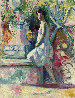 Jeanne à la fontaine, Villa Demière  