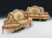 A pair of Napoleon III giltwood and Aubusson canapes a confidents  