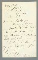 KING, Augusta Ada, Countess of Lovelace (1815-52). Autograph letter signed to Albany Fonblanque (1793-1872). Ashley Combe, Porlock [in Somerset, England], September 6, n.d. [not before 1838]. 1 page, plus integral blank leaf.