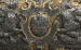 AN ITALIAN EBONISED AND PARCEL-GILT WALNUT CASSONE  