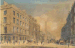 LONDON STREET SCENE WITH THE ALBION INSURANCE COMPANY BUILDING  