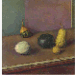 Still life with fruit and gourds  