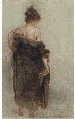 Figure with Dressing Gown  