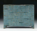 A POWDER-BLUE PAINTED APOTHECARY CABINET  