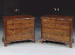 A CHIPPENDALE MAHOGANY CHEST OF DRAWERS  