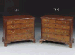 A CHIPPENDALE MAHOGANY CHEST OF DRAWERS  