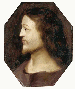 Head of Christ in profile  