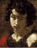The young Saint John the Baptist  