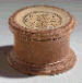 A CAMPANIAN POTTERY PYXIS AND LID  