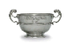 QUEEN VICTORIA'S CHRISTENING PRESENT A VICTORIAN SILVER ROSE-BOWL 
