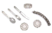 A QUANTITY OF DANISH TABLE WARES AND JEWELLERY  