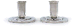 A PAIR OF DANISH CANDLESTICKS  