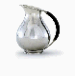 A DANISH SILVER WATER JUG  