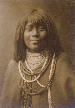 Portrait of a young Hopi woman, 1903  