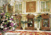 A TUFTED SAVONNERIE STYLE CARPET  