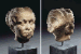 A ROMAN MARBLE FEMALE PORTRAIT HEAD  