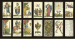 Gumppenberg Tarot, circa 1812, Milan, Ferdinando Gumppenberg, 78 of 78 cards, hand and stencil colored copper engravings, decorative border on all cards, ace of spade contains tax stamp of the Kingdom of Italy under French rule, 25 centesimi (valid 1807-1815).  Major Arcana and court cards are full-length figures, Italian card titles, Roman numerals, Spanish suits, square corners, no indices, ace of coppe reads, Fabbricatore Gumppenberg.  Backs are overall pattern of dots and small suns in blue.  Size 4 3/16 in. (10.6 cm.) high, 2 1/16 in. (5.2 cm.) wide.  In generally fine condition. Kaplan II, var. 	 (2)