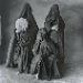 Three Rissani Women with Bread, Two Standing, Morocco, 1971  