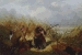 Duck Shooting Over Decoys  