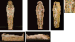 AN EGYPTIAN PAINTED SYCAMORE FIG WOOD SARCOPHAGUS AND MUMMY FOR NESKHONS 