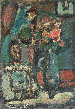 Pierrot au bouquet  