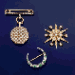 A SMALL GROUP OF JEWELLERY  