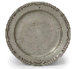 AN ENGLISH TRIPLE-REEDED RIM PLATE  