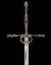 AN ITALIAN TWO-HAND SWORD, IN LATE 16<V>T<V>H CENTURY STYLE  