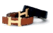 TWO 'H' BELTS  