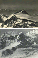 The Houston Westland Mount Everest Flight: 'Mount Everest with its snow plume.'; 'Makalu 27,790 feet.'; and 'Chamlang. Ten miles south of Everest.' 