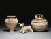 A MYCENAEAN POTTERY STIRRUP-JAR  