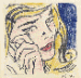 Study for Crying Girl  