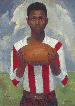 Retrato de un jugador de rugby  