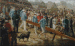 The Boat Race, Cambridge on the slip  
