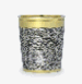A GERMAN PARCEL-GILT SILVER BEAKER  