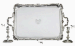 A SILVER TEA TRAY  