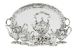 A SILVER SIX-PIECE TEA AND COFFEE SERVICE WITH TRAY**  