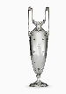A SILVER AND ENAMEL VASE  