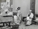 Matisse and His Model at the Villa d'Alésia, Paris, 1939  