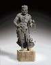 A Wood Figure of Fudo Myo-o (Acala)  