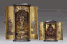 Two Miniature Portable Shrines (Zushi)  
