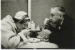 Couple eating, N.Y.C. 1956  