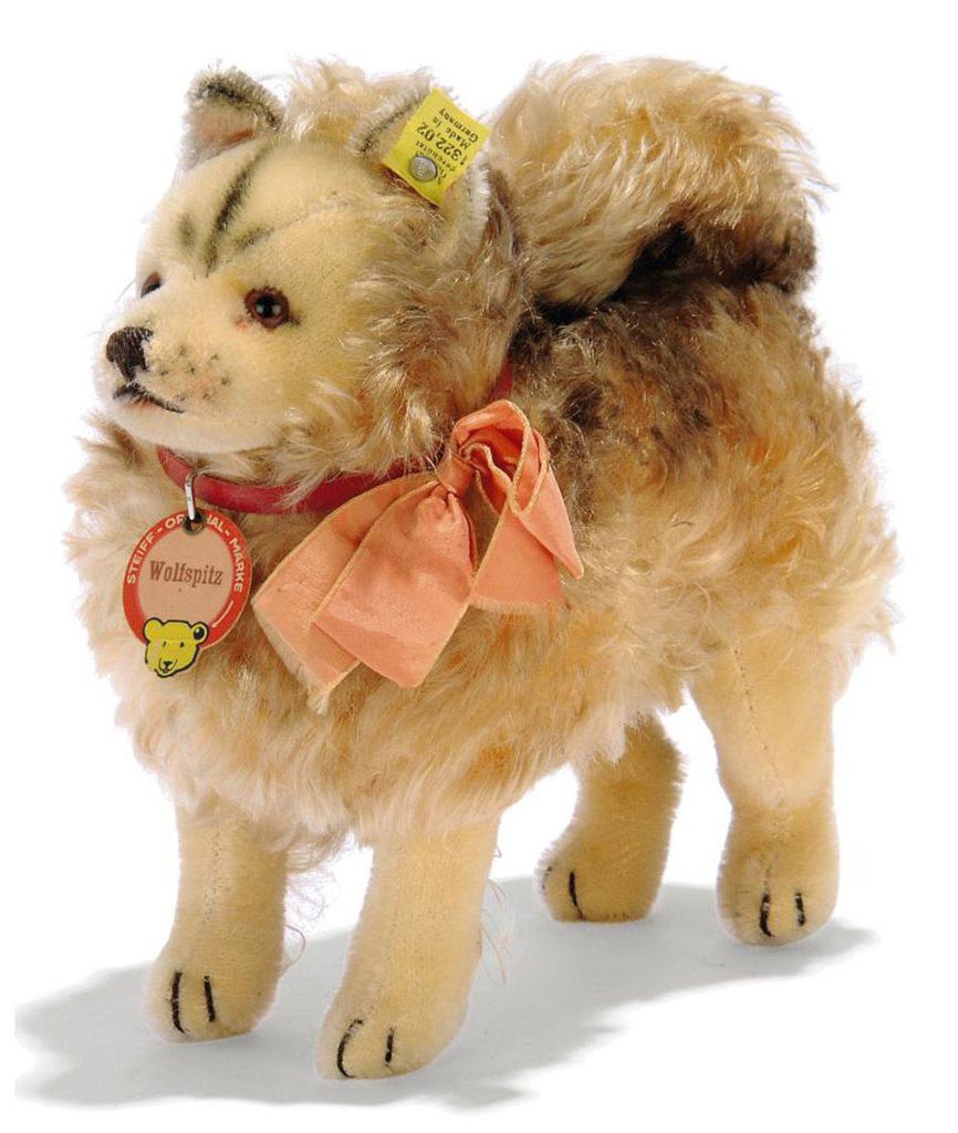 steiff wolf plush