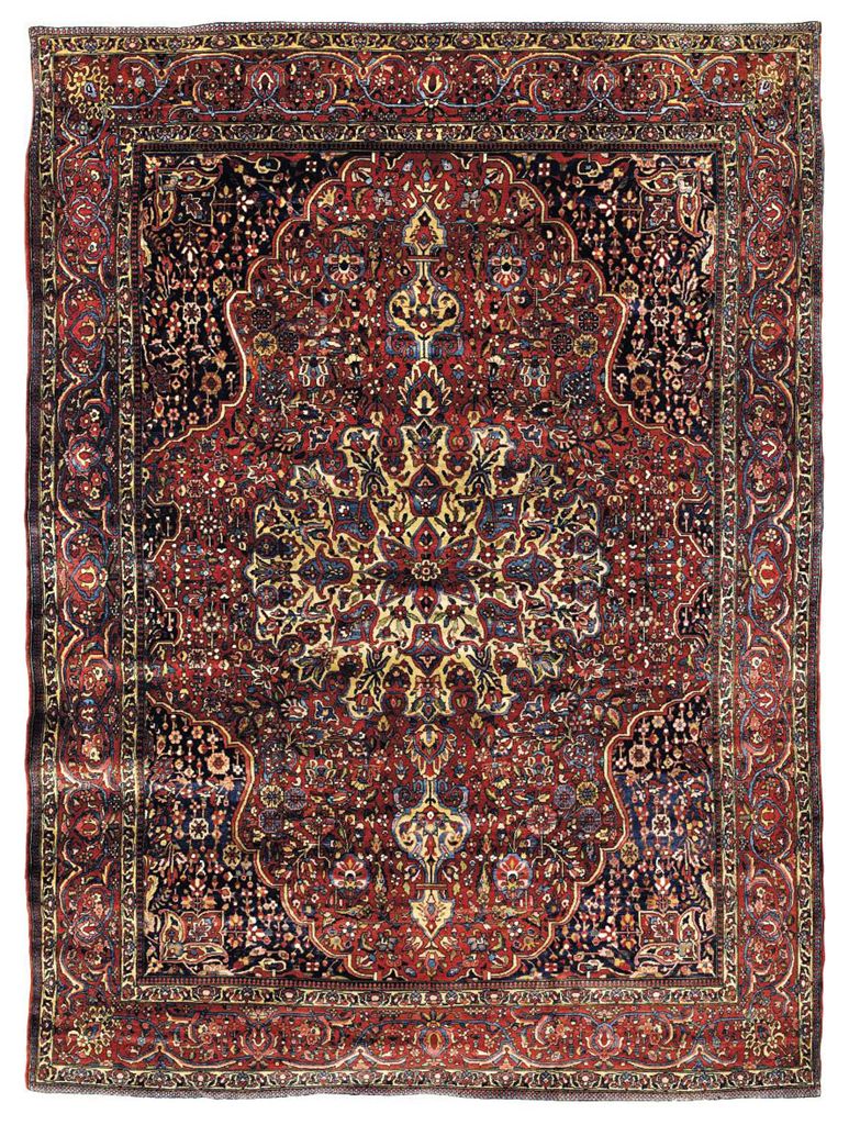 A bakhtiari carpet west persia circa 1930 d5379041g.jpg Chippendale piemontese