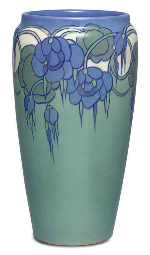 ROOKWOOD POTTERY , A VELLUMGLAZED EARTHENWARE VASE, CIRCA 1930 Christie's